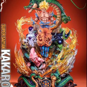 Huben Studio Goku Exklusive vs Frieza vs Cell vs Buu