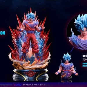 Deyin Studio Goku Blue Kaioken Dragon Ball