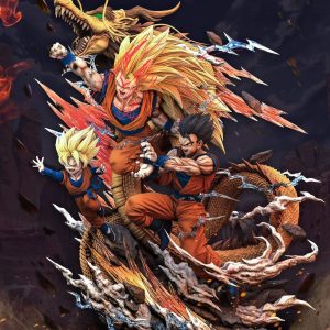 Hero Belief Studio Dragonball Gohan, Goku & Goten