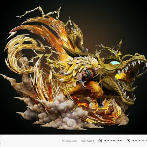 Dragon Ball Last Sleep Studio SS3 Dragon Fist Goku